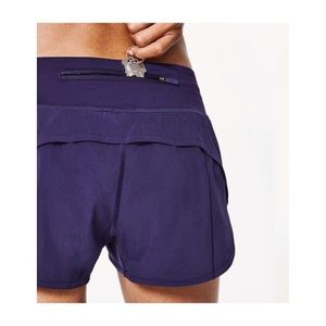 Lululemon Speed Up Short, Low Rise, Boysenberry